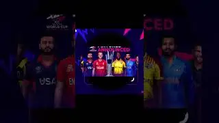 टी20 वर्ल्ड कप के शेड्यूल का हुआ ऐलान...दूसरा मैच 9 जून को पाकिस्तान से
