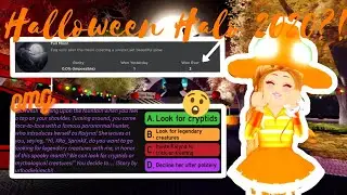 HALLOWEEN HALO 2020 IS OUT?! | Royale High Tea