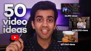 🚀 50+ VIRAL YouTube Video Ideas That Will Blow Your Channel Up (With Examples) 🚀