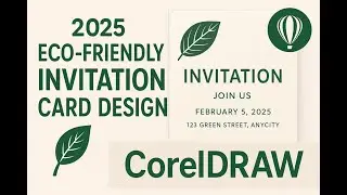 COREL DRAW : How to make Invitation Card-9