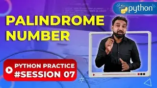 Python Program To Check A Number Or String Is Palindrome | Python Practice 7 | Newtum Solutions