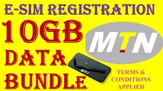 MTN ESIM Ghana: How to Activate ESIM in Ghana (10 Gig DATA BUNDLE BONUS)
