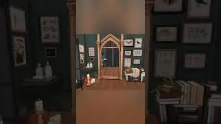 Building a hidden spell room in The Sims4 ✨️🎃