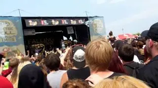 7.19.14 Falling In Reverse - Alone Live Warped Tour 2014