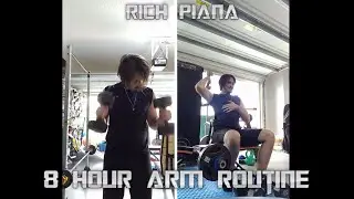 Amatuer Lifter Takes On Rich Piana's Arm Workout