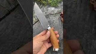 Нож Охотник из нерж. булата. #топ #рек #нож #булатнаясталь #knifesales #ножиназаказ
