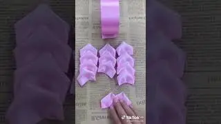 Flower Making out of Ribbon