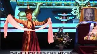 Бурятский танец ёхор - ансамбль 