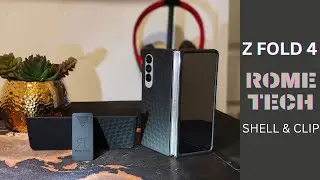 Z Fold 4 Rome Tech Shell & Clip Case