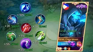 SABER FULL SPEED BUILD!! NEW BEST BUILD SABER 2022