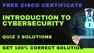 Introduction to Cyber security chapter 3 quiz answers | 100% correct answers | Cisco 2021 Netacad