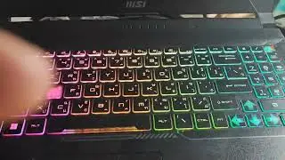ปัญหา notebook msi katana b13v