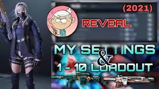 RUSH SENPAI LOADOUT 1-10 AND SETTINGS, SENSITIVITY REVEAL (SEASON 1 2021) CODM