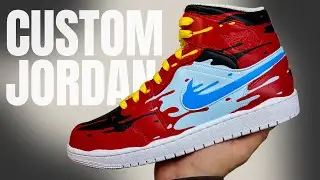 NUNCA has visto unas JORDAN como ESTAS!! *increíble resultdo*