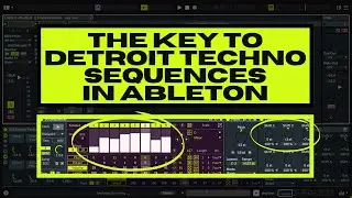 Techno Technique: The Key To Detroit Techno Chord Sequences In Ableton  + free Ableton Rack🎛️