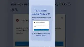 How to Change Legacy BIOS to UEFI Without Reinstalling Windows 