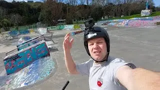 Dtfam: it was a super windy bmx ride