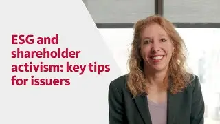 ESG and shareholder activism: key tips for issuers