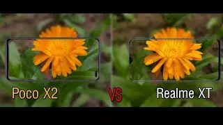 Poco X2 Vs Realem xt Camera Test - Night mode,slow motion