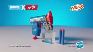 Nerf Fortnite MicroShots Micro Grappler Mini Dart-Firing Blaster
