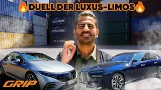 Zweimal 544 PS 😎🔥BMW i7 xDrive60 🤜🤛Mercedes EQS 580 ✨mit Hamid 🆚Alex 🤩💪I GRIP