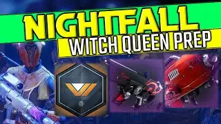 Destiny 2 🔴 Nightfall Grind | Hung Jury God Roll Grind | Witch Queen Countdown | PC Gameplay