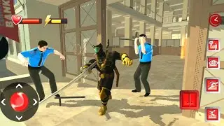 Panther Hero City Bank Robbery Crime City Rescue Mission : Best Android GamePlay FHD.