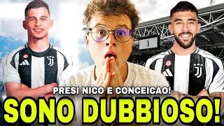 ⚪️⚫️ NICO GONZALEZ E CONCEICAO SONO DELLA JUVENTUS‼️ SONO DUBBIOSO…