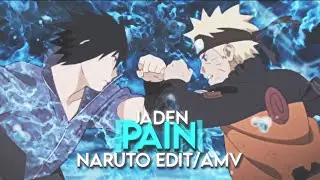Jaden - Pain | Naruto [EDIT/AMV] | Free Project File/Preset Alight Motion