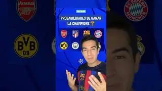 QUÉ EQUIPO GANARÁ LA CHAMPIONS? 🏆 #championsleague #realmadrid #manchestercity #barcelona #psg