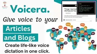 Voicera : Give Voice To Your Articles And Blogs | Auto Voice Over Software
