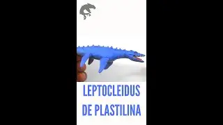 LEPTOCLEIDUS DE PLASTILINA Visita mi canal para el Procedimiento paso a paso