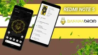 BananaDroid Susu v1 Unofficial Android 12 For Redmi Note 5 By zacky_ma