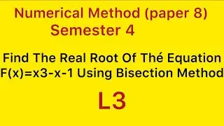 Numerical method (chapter 2) semester 4 L3