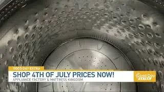 Columbus - Good Day Market Pl. TV segment - Appliance Factory  4th July Prices Today