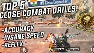 Close Combat drills BGMI | Sensitivity and Drills for low end Devices | Low end device Drills