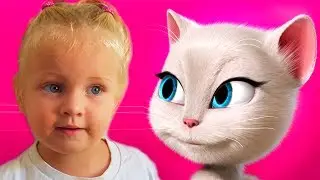 МОЯ ГОВОРЯЩАЯ АНДЖЕЛА игра как мультик для детей