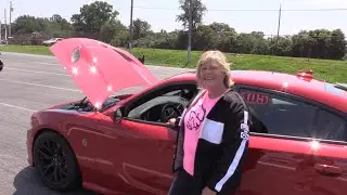 GIRLS RULE - Fastest HELLCAT Charger in the World is Female Piloted!