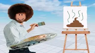 Funny meme moments in Roblox Doodle Transform!