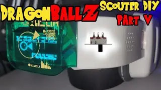Dragon Ball Z Scouter Cosplay: Part 5 - Adding an ON/OFF switch and finishing touches! #sparkingzero
