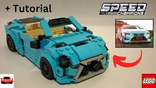 LEGO Lexus LC-500 | Speed Champions MOC | Opening doors | Review + Tutorial