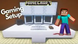 Minecraft:Gaming Setup Build Tutorial