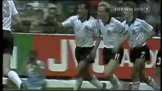 WM 1982 Vorrunde  Deutschland  Algerien 1:2
