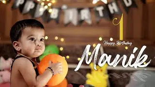 FIRST BIRTHDAY  | MANIK | BABY BOY SHOOT 2022 | CAKE SMASH | @jeetphotographyjodhpur