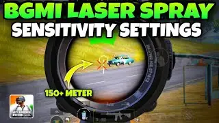 Bgmi today sensitivity settings | Bgmi sensitivity code today | Bgmi new sensitivity