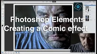 Comic effect Photoshop Elements