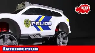 DICKIE POLICYJNY POJAZD  POŚCIGOWY INTERCEPTOR MegaPrezent.pl