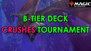 The Meta Strikes Back, but B-Tier Deck Goes Undefeated | Mtg Standard Tournament Report