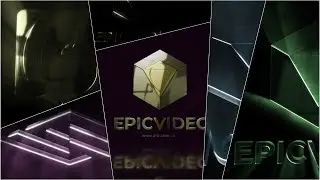 Elegant Cinematic Intro Pack - 10 light rays After Effects Template