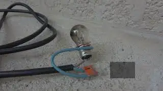 12V Car light bulb overvolting (230V AC)